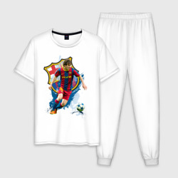 Мужская пижама хлопок Messi