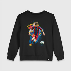 Детский свитшот хлопок Messi