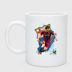 Кружка керамическая Messi