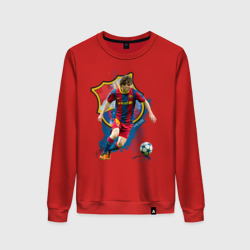 Женский свитшот хлопок Messi
