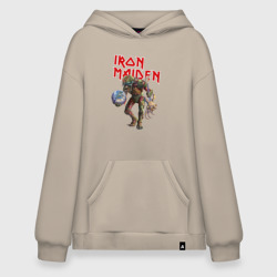 Худи SuperOversize хлопок Iron Maiden