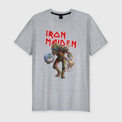 Мужская футболка хлопок Slim Iron Maiden
