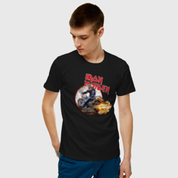 Мужская футболка хлопок Iron Maiden bike - фото 2