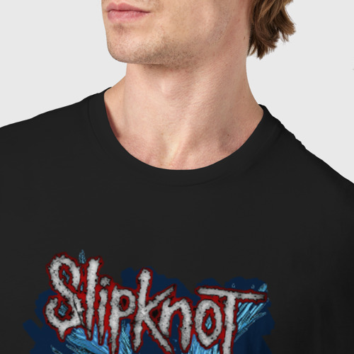 Мужская футболка хлопок Slipknot - фото 6