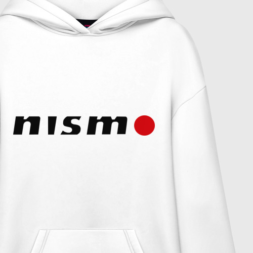 Худи SuperOversize хлопок Nissan nismo, цвет белый - фото 3