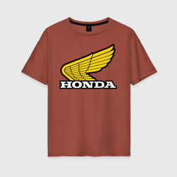 Женская футболка хлопок Oversize Honda