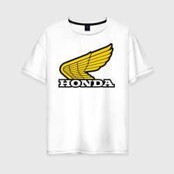 Женская футболка хлопок Oversize Honda