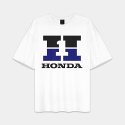 Мужская футболка Oversize хлопок premium Honda