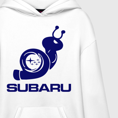 Худи SuperOversize хлопок Subaru - фото 3