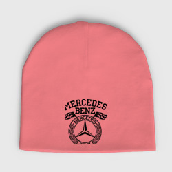Мужская шапка демисезонная Mercedes Benz