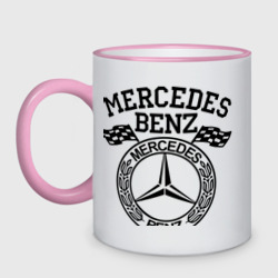 Кружка двухцветная Mercedes Benz