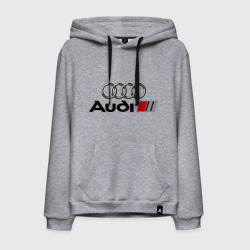 Audi – Мужская толстовка хлопок с принтом купить со скидкой в -9%