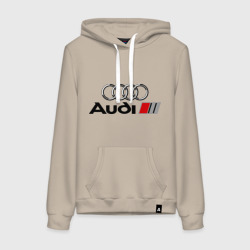 Женская толстовка хлопок Audi