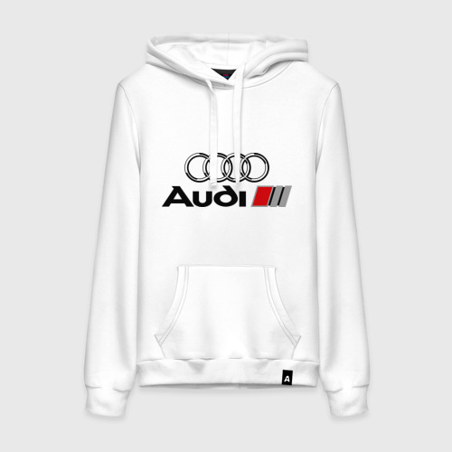 Женская толстовка хлопок Audi