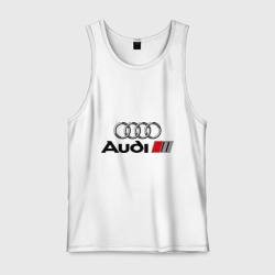 Мужская майка хлопок Audi