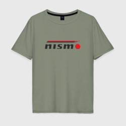 Мужская футболка хлопок Oversize Nismo