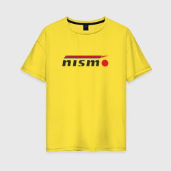 Женская футболка хлопок Oversize Nismo