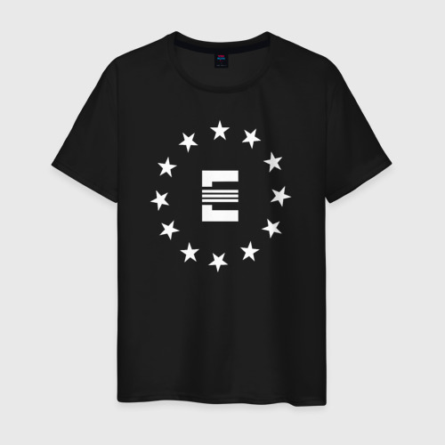 Мужская футболка хлопок Анклав, цвет черный