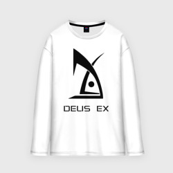 Женский лонгслив oversize хлопок Deus Ex