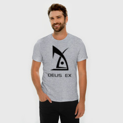 Мужская футболка хлопок Slim Deus Ex - фото 2