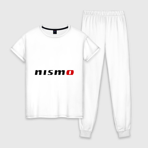 Женская пижама хлопок Nismo, цвет белый