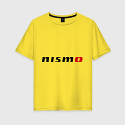 Женская футболка хлопок Oversize Nismo