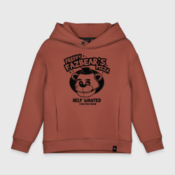 Детское худи Oversize хлопок Freddy pizza