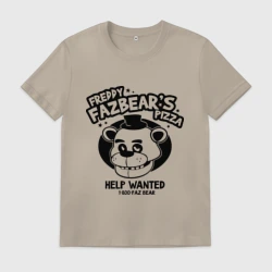 Мужская футболка хлопок Freddy pizza