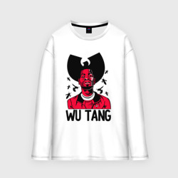 Мужской лонгслив oversize хлопок Wu tang clan