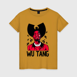 Женская футболка хлопок Wu tang clan