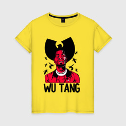 Женская футболка хлопок Wu tang clan
