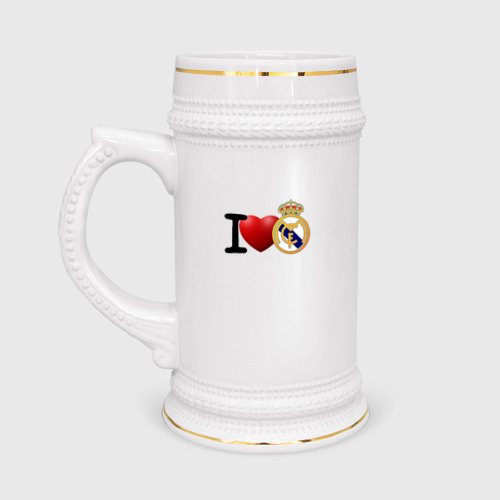 Кружка пивная Love Real Madrid