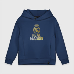 Детское худи Oversize хлопок Real Madrid