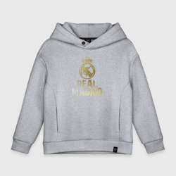 Детское худи Oversize хлопок Real Madrid