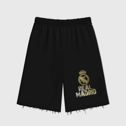 Женские шорты oversize футер хлопок Real Madrid