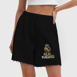 Женские шорты oversize футер хлопок Real Madrid - фото 2