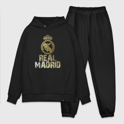 Мужской костюм oversize хлопок Real Madrid