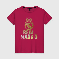 Женская футболка хлопок Real Madrid