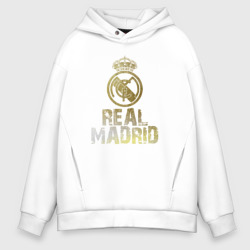 Мужское худи Oversize хлопок Real Madrid