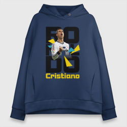 Женское худи Oversize хлопок Ronaldo