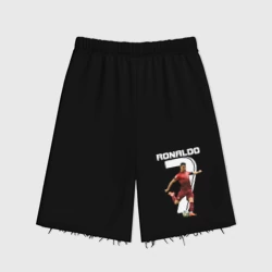 Женские шорты oversize футер хлопок Ronaldo