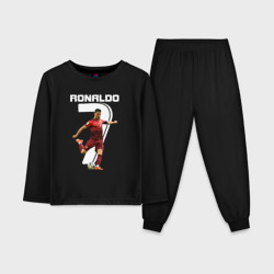 Детская пижама с лонгсливом хлопок Ronaldo