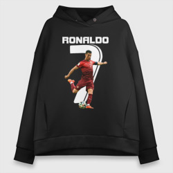 Женское худи Oversize хлопок Ronaldo