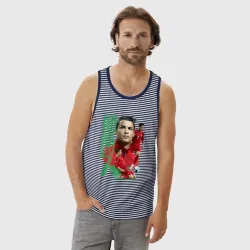 Мужская майка хлопок Ronaldo - фото 3
