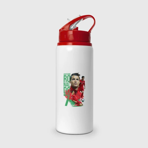 Бутылка для воды с трубочкой Ronaldo