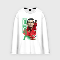 Мужской лонгслив oversize хлопок Ronaldo