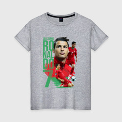 Женская футболка хлопок Ronaldo