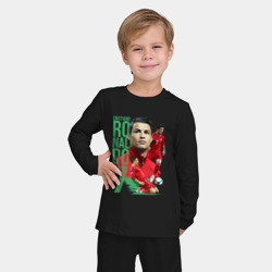 Детская пижама с лонгсливом хлопок Ronaldo - фото 2