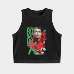 Женская укороченная майка-топ хлопок Ronaldo