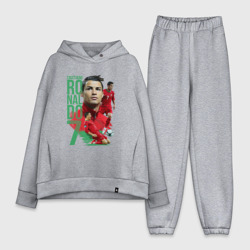Женский костюм хлопок Oversize Ronaldo